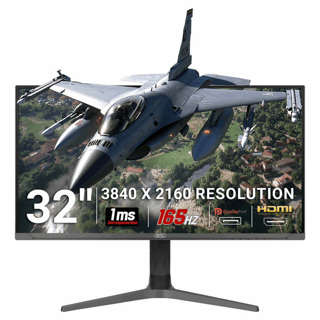 piXL CM32G7 32 Inch 165Hz 4K Widescreen IPS Gaming Monitor